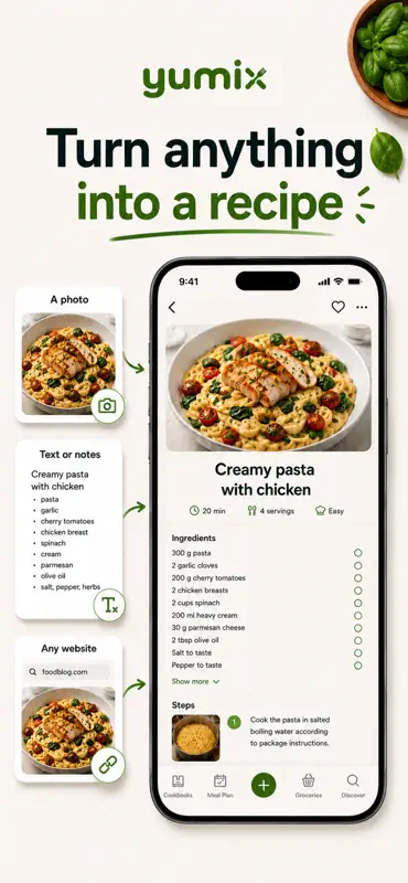 Yumix: Recipes & Meal Planner screenshot 3 of 6