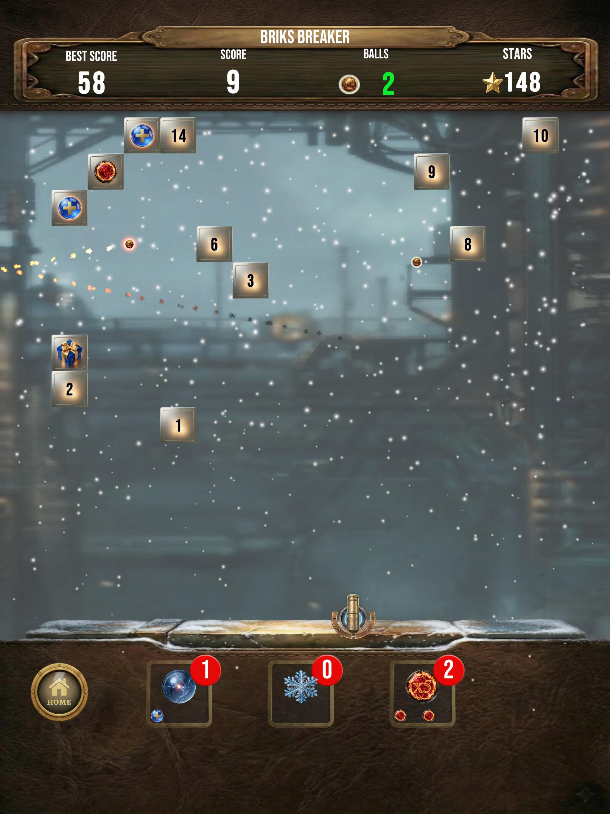 Brick Breaker: Steampunk Blast