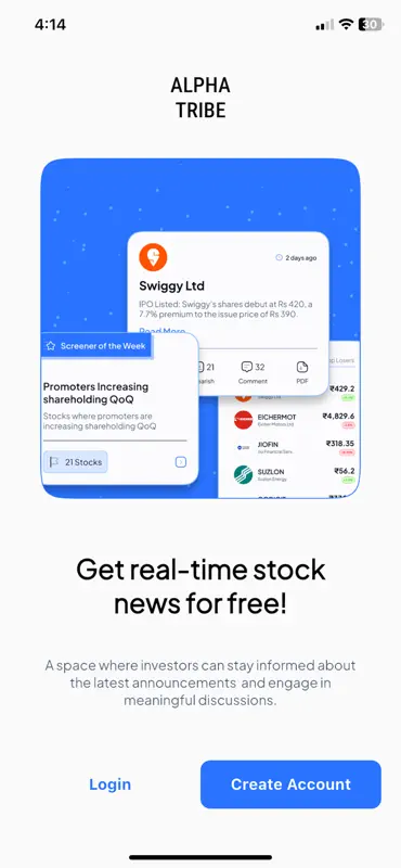 Alpha Tribe: Stock Market screenshot 1 of 8