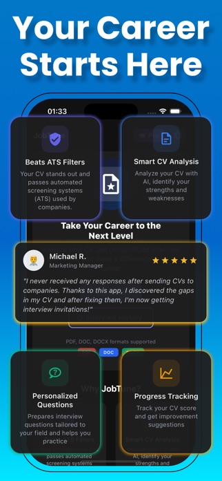 Interview AI: JobTune Screenshot 1 of 5