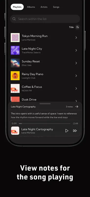 Track Notes: Music Annotation screenshot 5 of 6