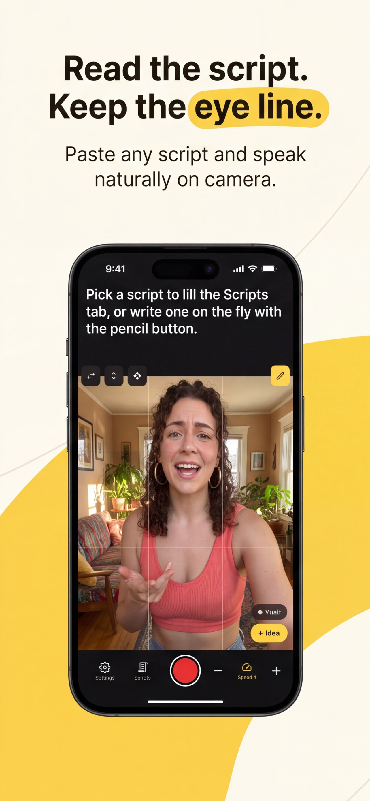 Screenshot 1 of Teleprompter from Lemonsqueeze