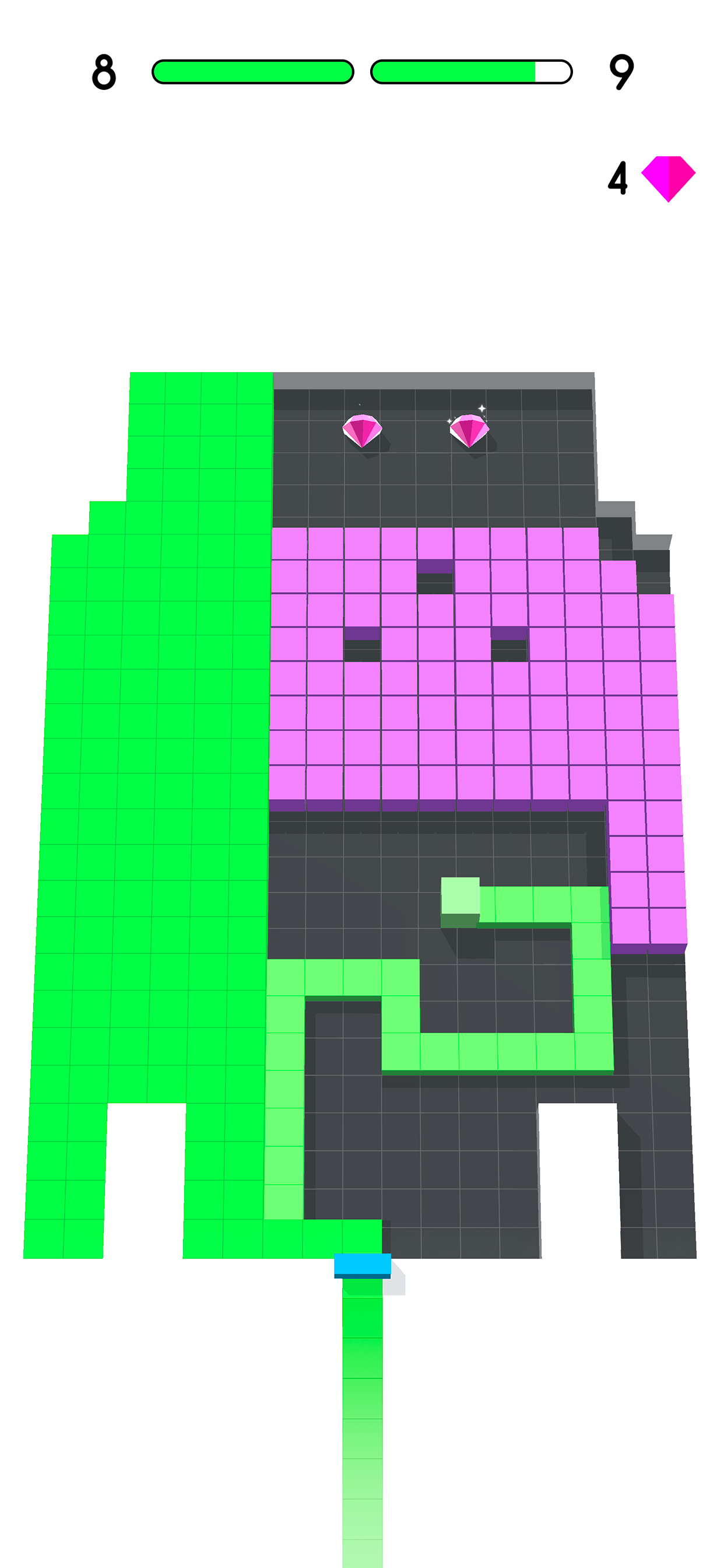 Color Fill 3D: Maze Game