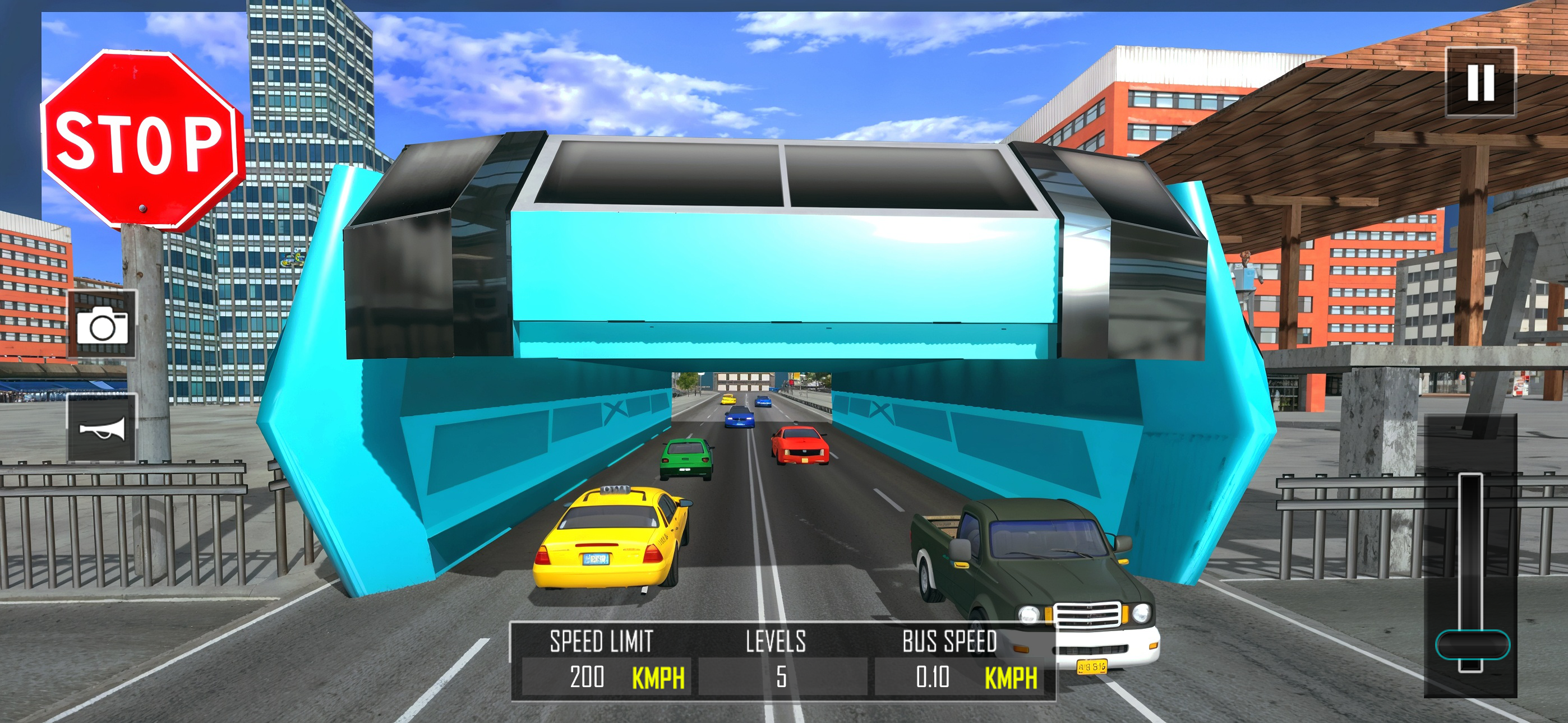 Futuristic Bus Driving Tour 3D