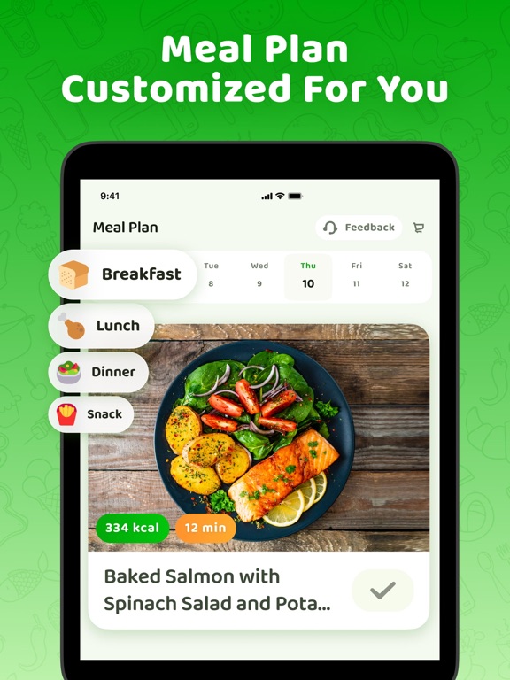 Calo: AI Food Calorie Counter iPad screenshot 5 - Health & Fitness app