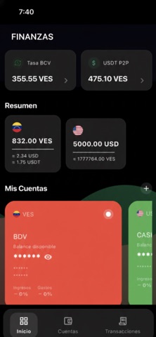 Nexo Finance iPhone screenshot