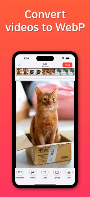 Animated WebP Maker screenshot 1