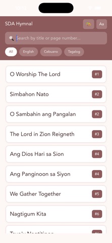 SDA Hymnal: PH Edition Screenshot 1 of 7