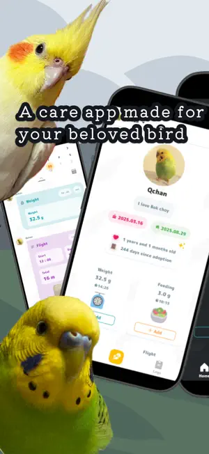 Bird‑Care Record App Patapata screenshot 1