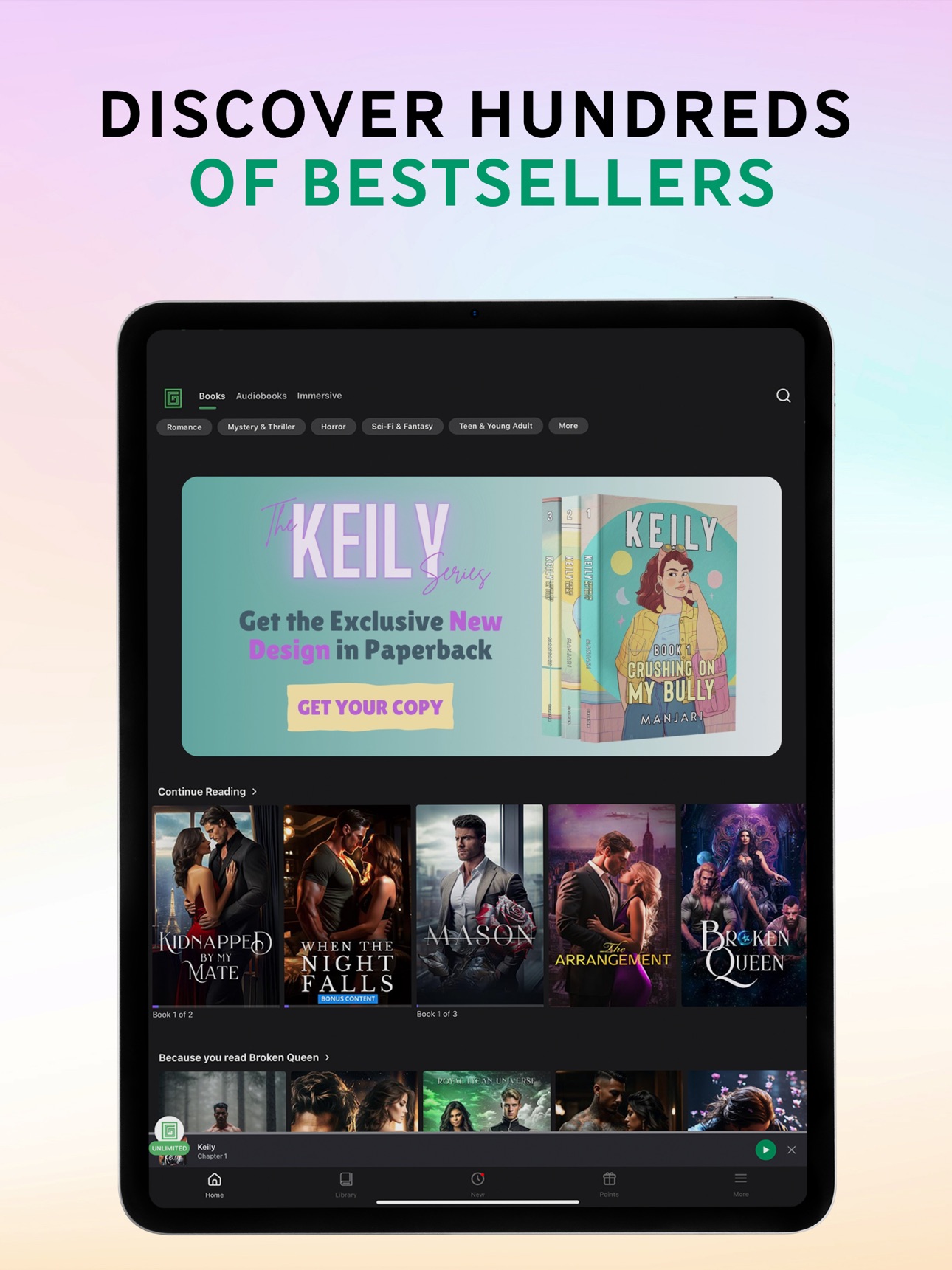 Galatea: Books & Audiobooks screenshot 1