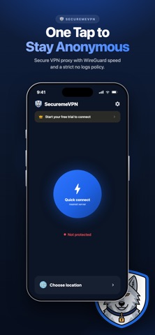 SecuremeVPN - Fast Private VPN Screenshot 1 of 7