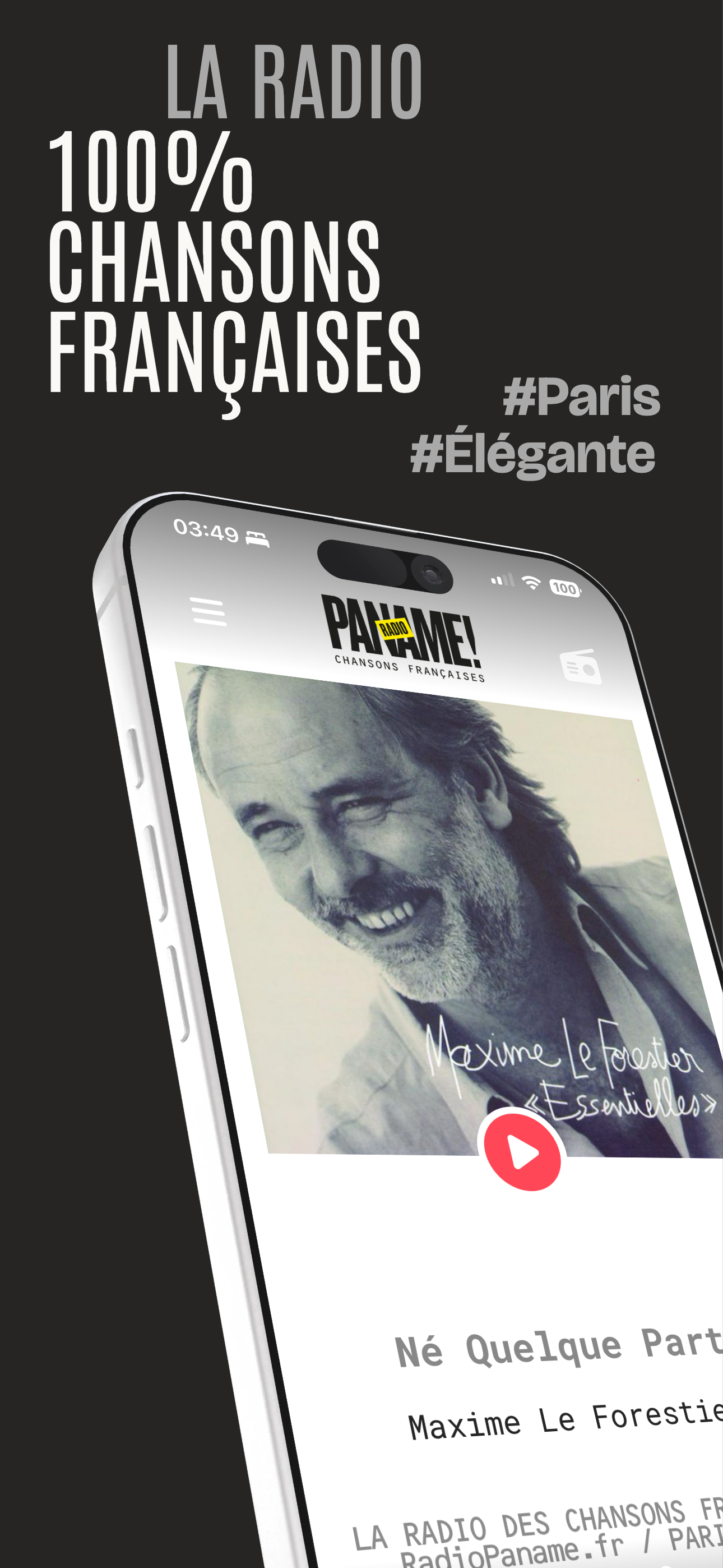 PANAME Chanson Française Paris