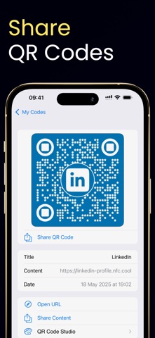 QR Code Scanner by NFC.cool iPhone screenshot