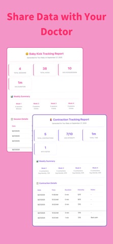Baby Kick Tracker: Contraction screenshot