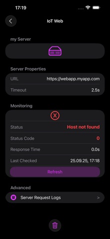 WebServerMonitor Screenshot 4 of 10