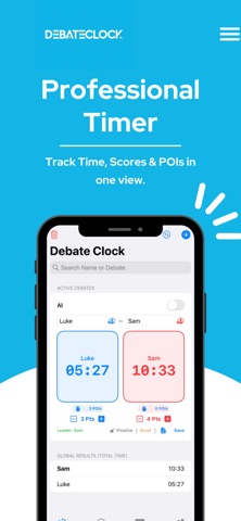 DebaterClock Screenshot 1 of 9