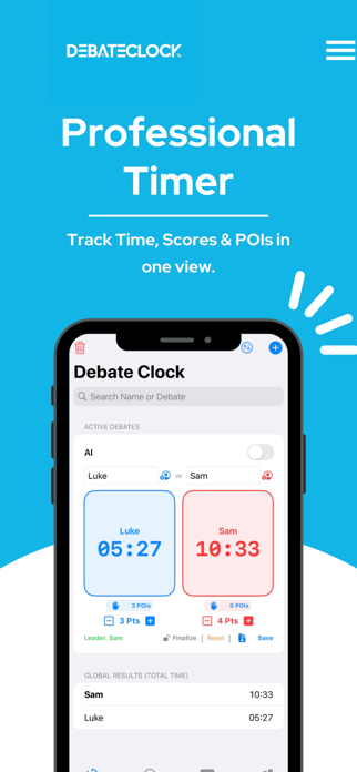 DebaterClock Screenshot 1 of 9