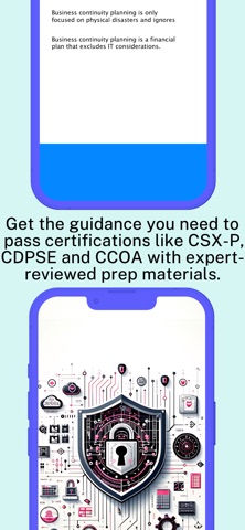 CSX-P, CCOA, CDPSE: ISACA Prep screenshot