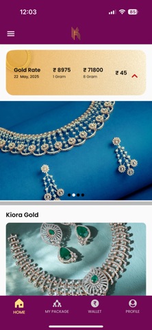 Kiora Gold And Diamonds iPhone screenshot