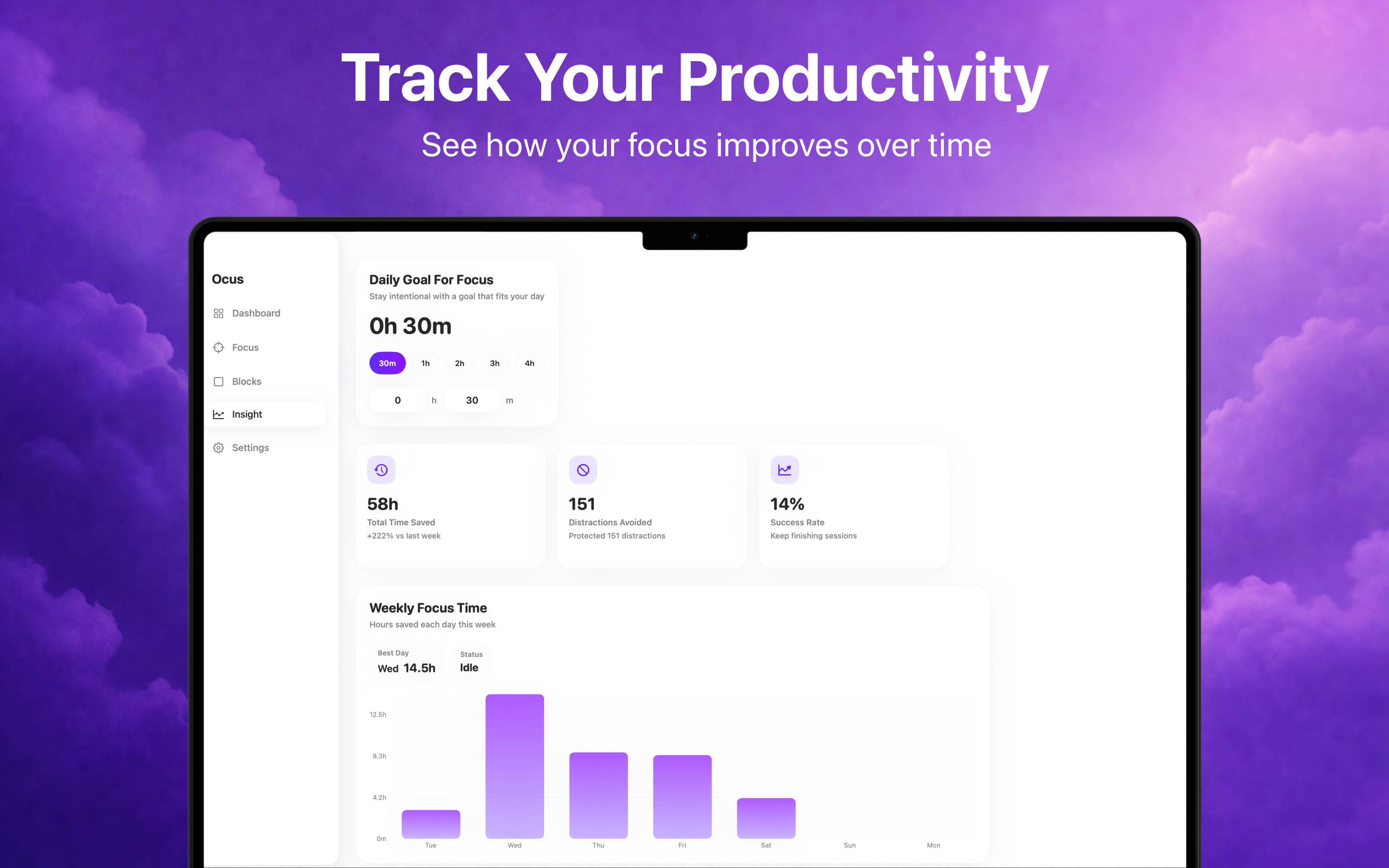 Ocus: Screen Time Control screenshot 17