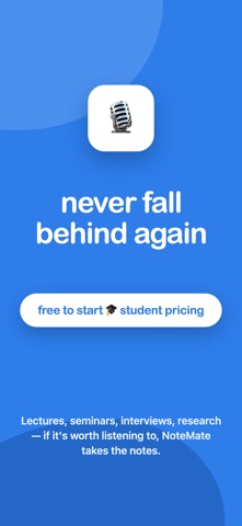 NoteMate - AI Lecture Notes screenshot