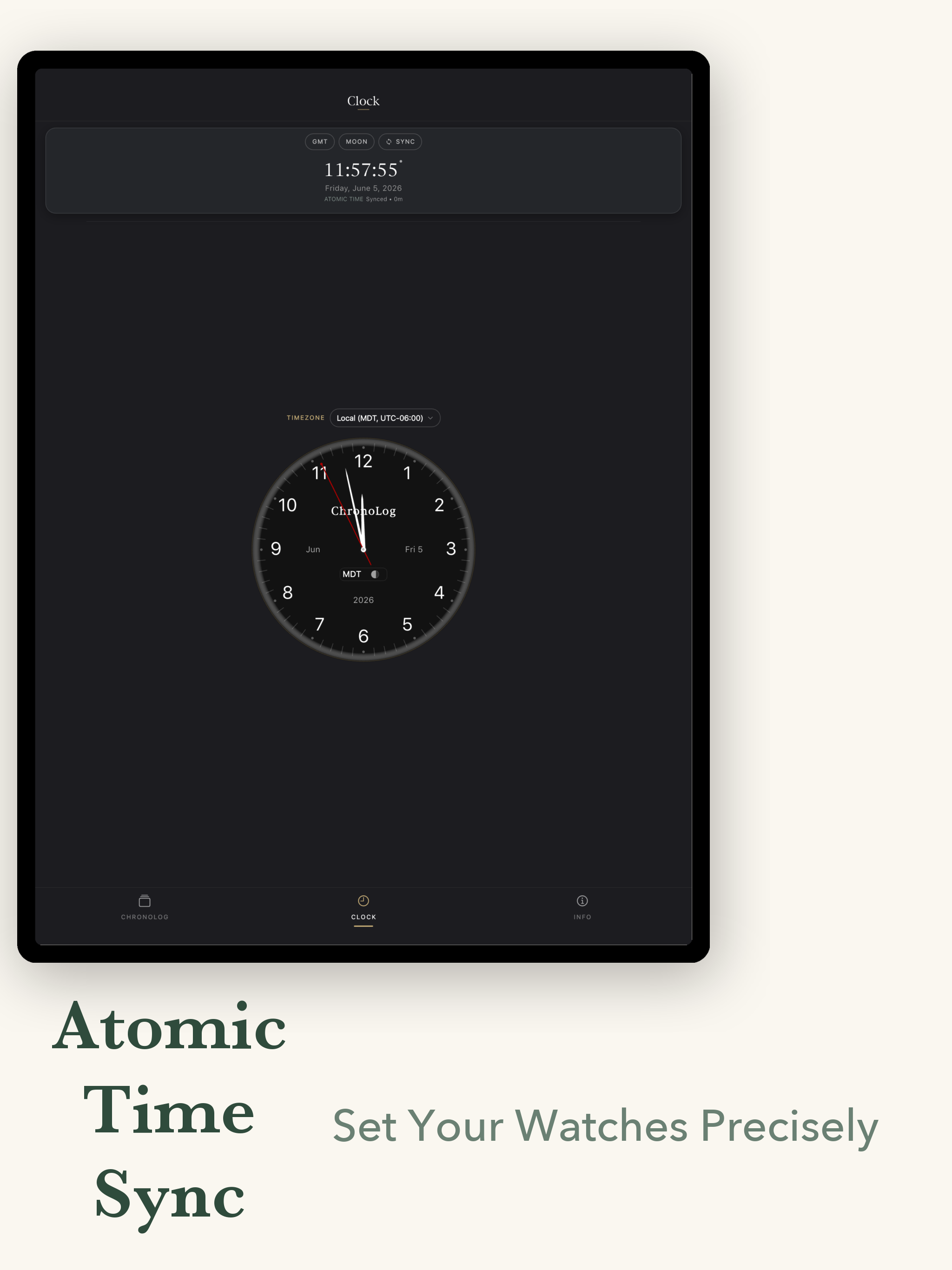 ChronoLog • Watch Accuracy