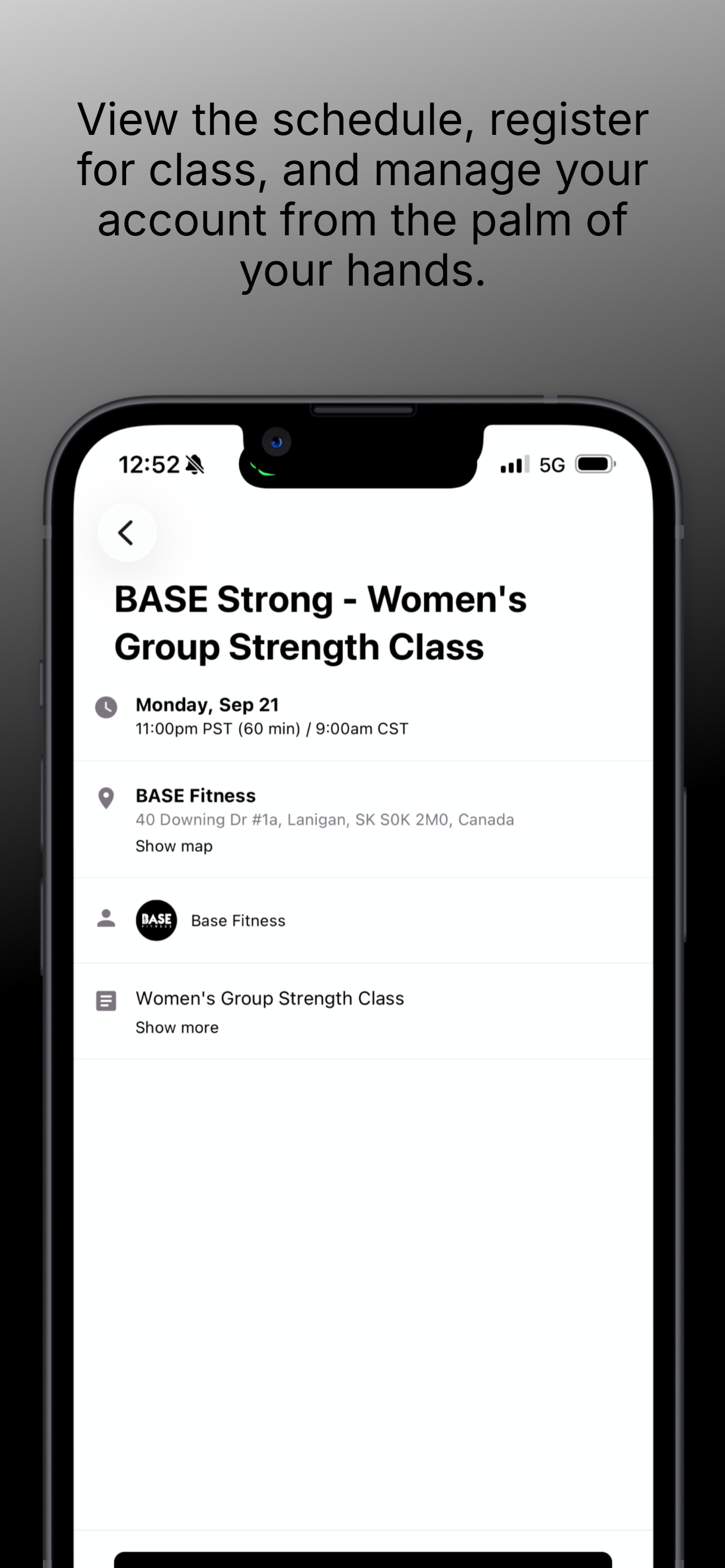 BASE Fitness screenshot 4