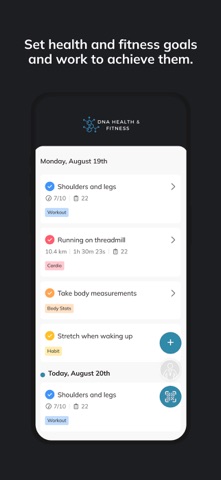 DNA Health and Fitness screenshot