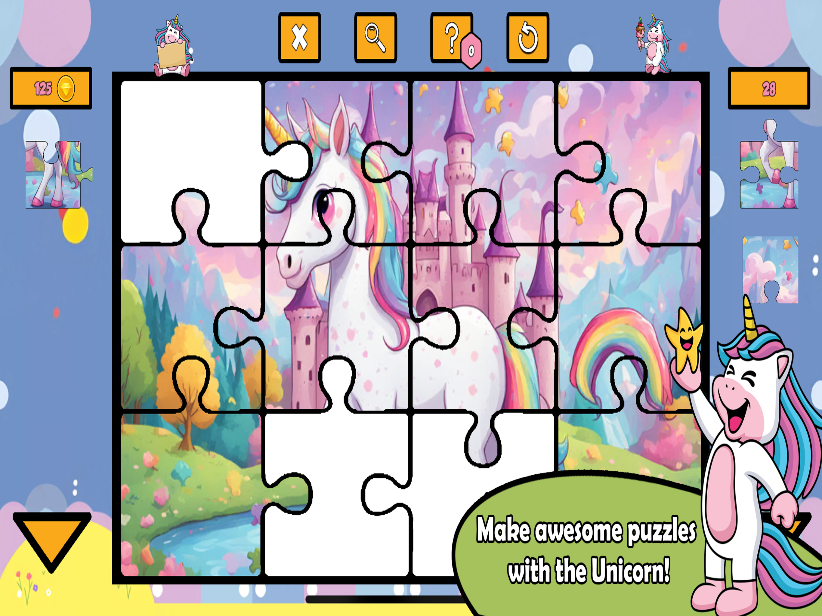 Unicorn Coloring Games screenshot 13