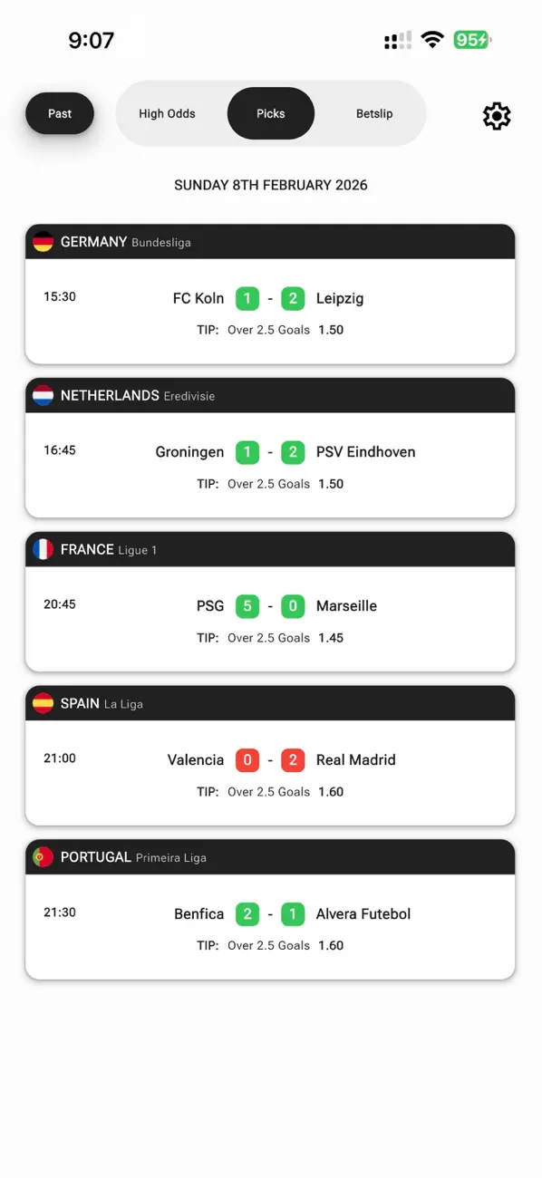 Screenshot #1 pour Savage Betting Tips