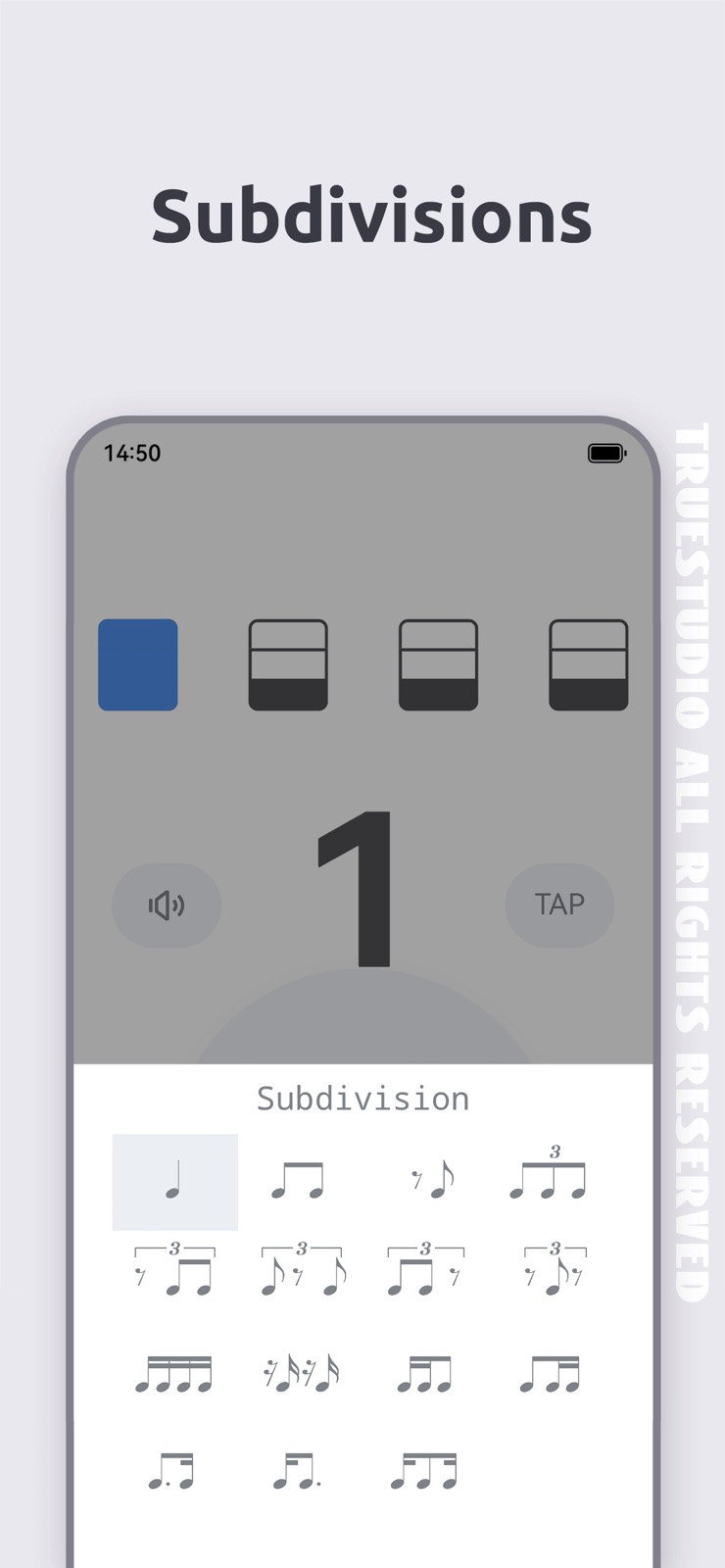 Guitar Tuner - TrueStudio iphone screenshot 3