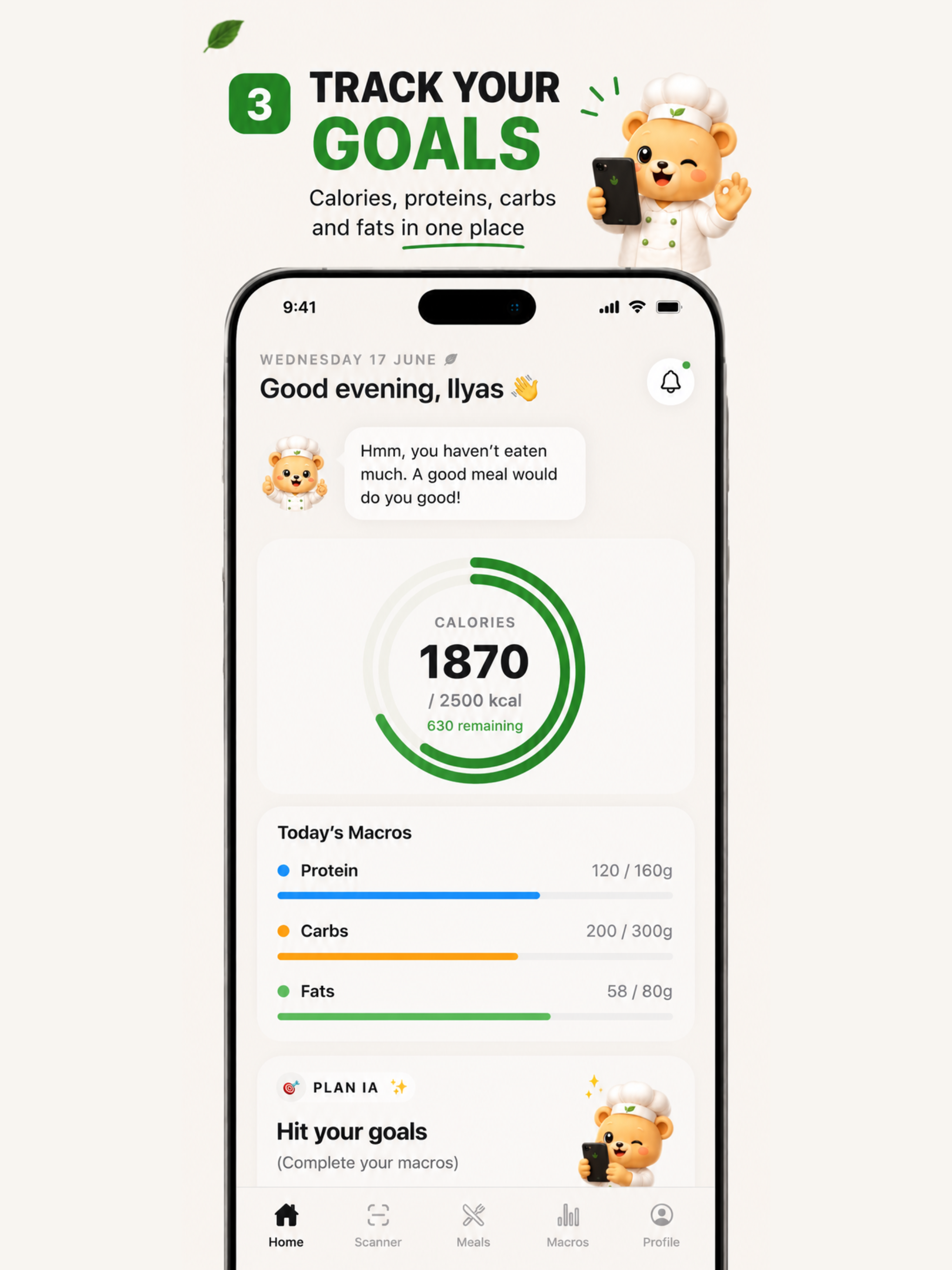 NutriNori Your Nutrition Coach screenshot 9