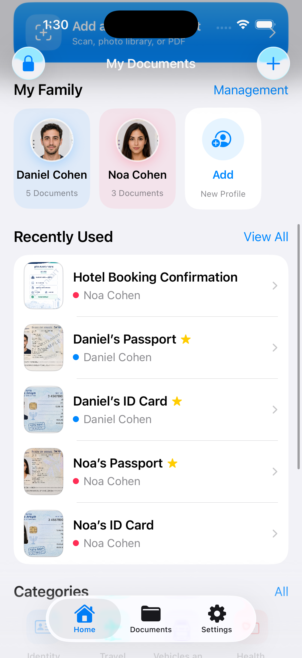My Documents: Secure Vault screenshot 2