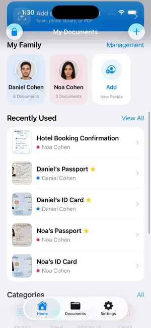 My Documents: Secure Vault screenshot 2