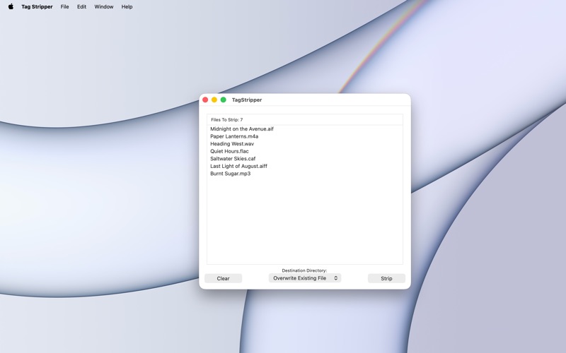 Screenshot #2 pour Tag Stripper