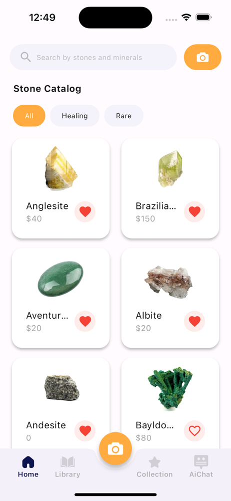 Stone Identifier - Scan AI screenshot 1