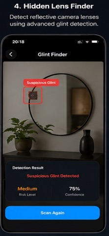 Hidden Camera Search  Pro screenshot