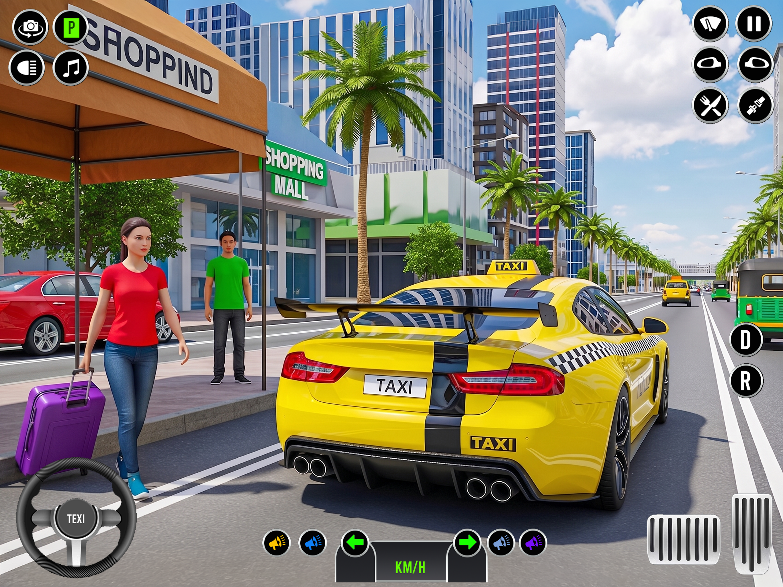 Taxi Driver: Car Driving Sim screenshot 14