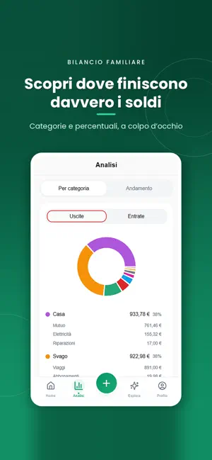 Bilancio Familiare: Spese screenshot 3
