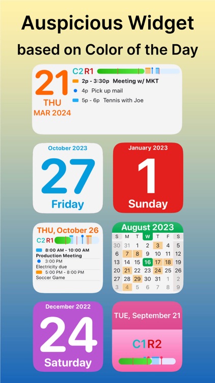 MyDayWidget - Calendar Widgets
