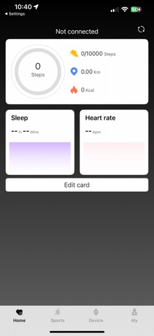 iWatch screenshot