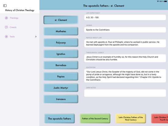 Screenshot #4 pour History of Christian Theology