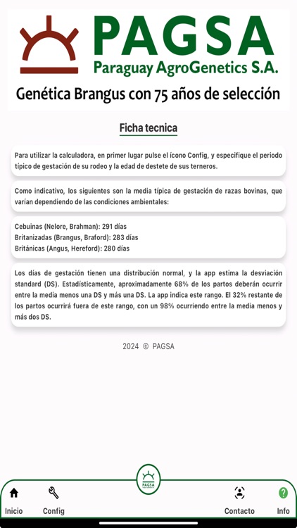 Calculadora de Parto PAGSA