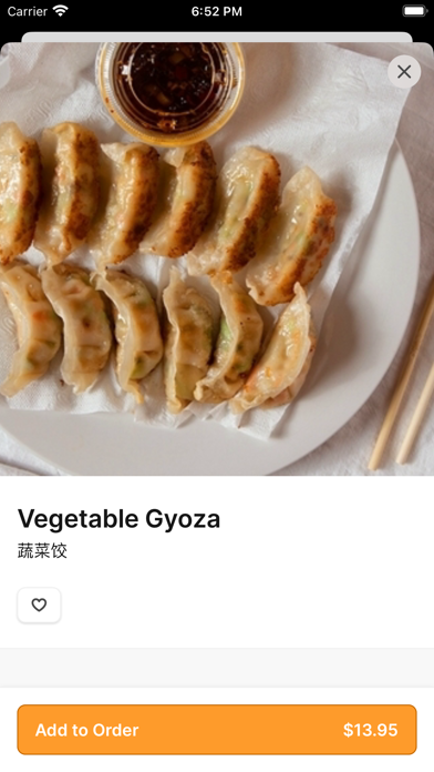 Chow n Joy iPhone screenshot 3 - Food & Drink app