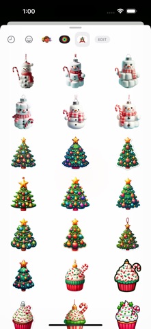 Christmas Stickers - WStickers のスクリーンショット