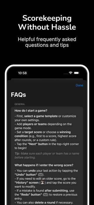 Universal Score Keeper Screenshot 10 of 10