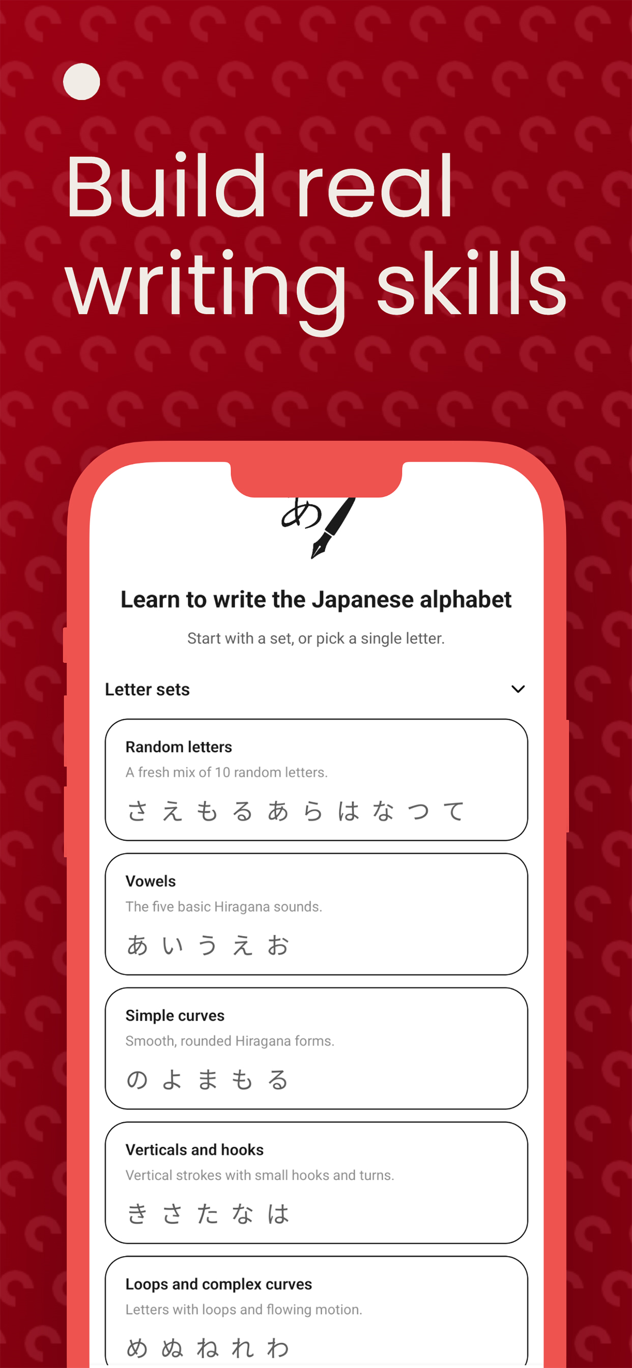 Japanese Writing Practice