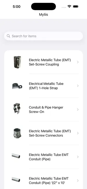 Myliis screenshot 1