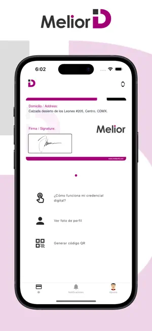 Melior ID screenshot 2