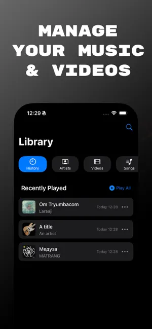 Music Player: Offline & Stream screenshot 1